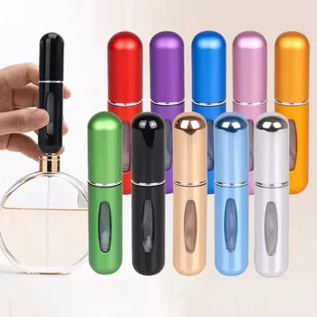 Buy 1 Get 2 Free - Mini Perfume Bottle - 5ml Each - Random Color
