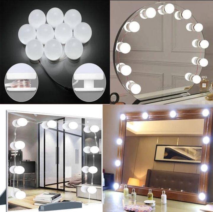 Pack of 10 Vanity Mirror