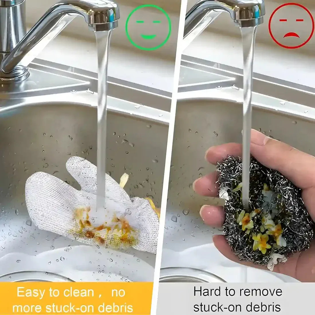 Buy 1 Get 1 Free - Heavy-Duty Scrubber Mitt