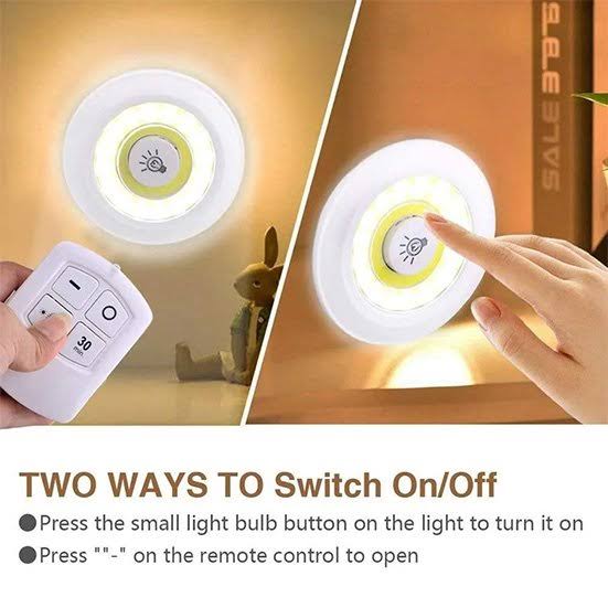 Pack of 3 Led Remote Cantrol