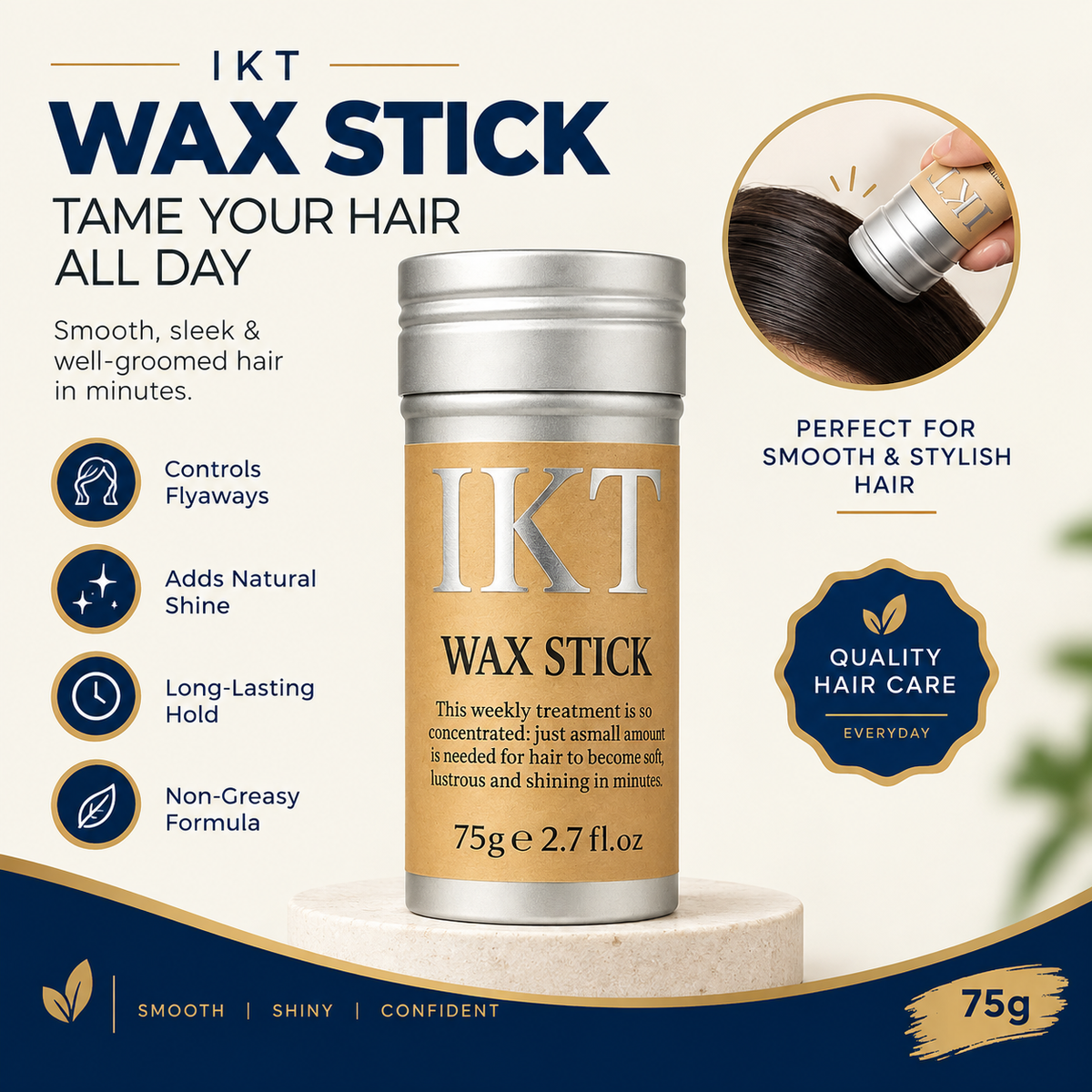 IKT Hair Wax Stick Gel